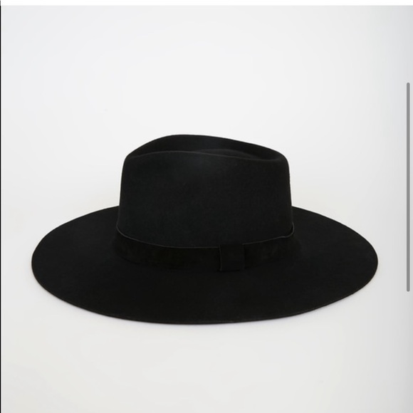 Lulu Black Fedora Hat - Picture 2 of 4
